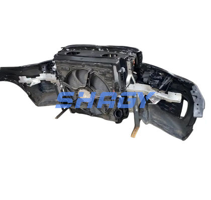 สายคาร์บอนหน้า Bumper Lip Chin สําหรับ BMW F16 X6 Sedan 2016-2020