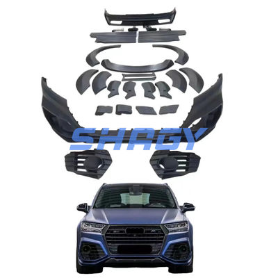 Audi Q7 Body Kit Q7 อัพเกรด ABT สไตล์หน้า แบมเปอร์หลัง แบมเปอร์กว้าง